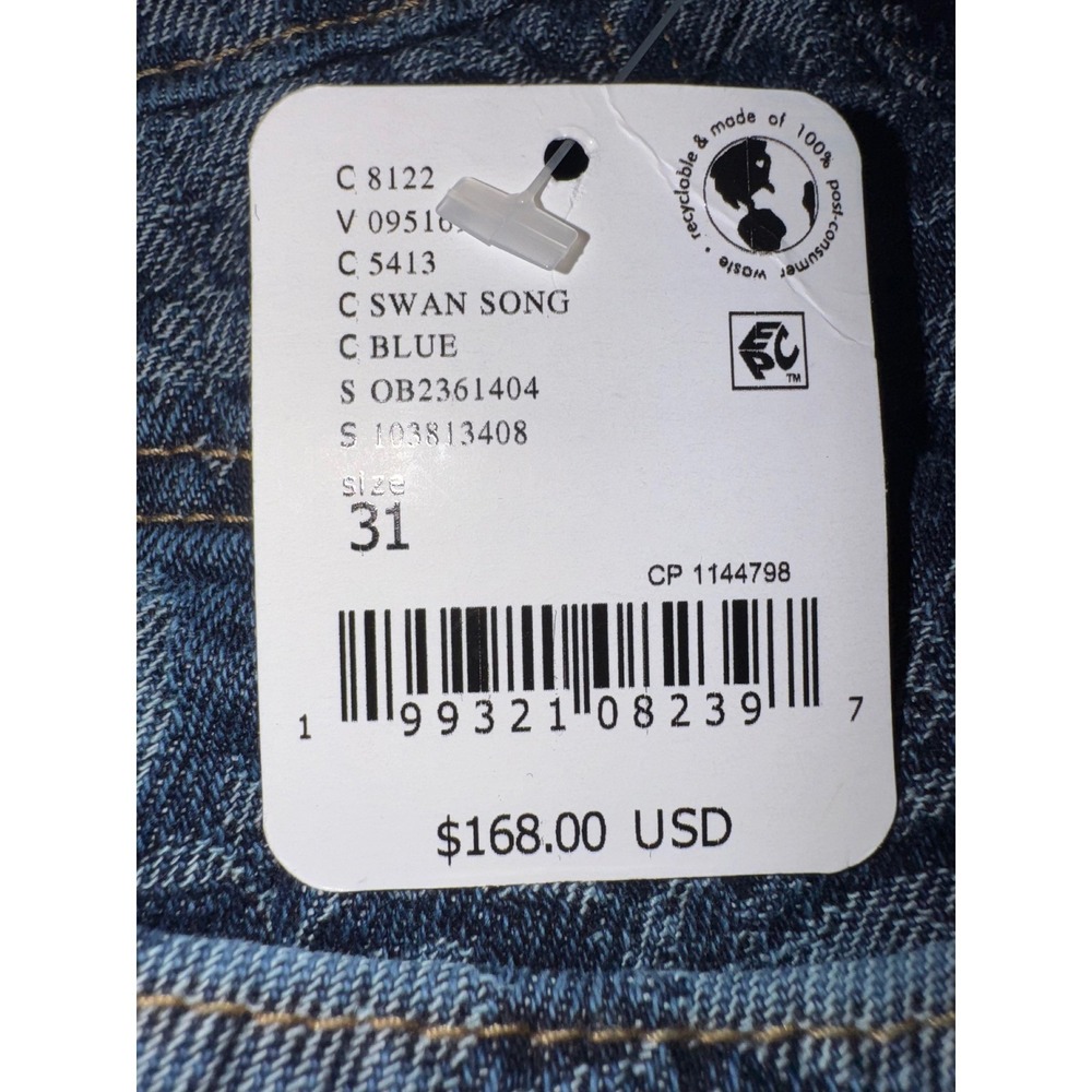 Free People We The Free Eden Slouch Swan Song Jeans Size 31 (Sold Out Color-way) - Picture 9 of 14